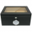 Bally 100ct Glasstop Humidor - Black BALLY BLACK	