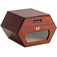 Cuban Wheel 50ct Humidor - High Lacquer Rosewood CUBAN WHEEL	