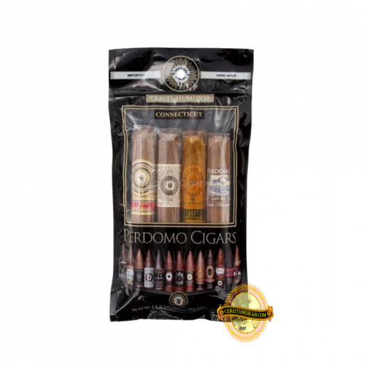 PERDOMO ASSORTED CONNECTICUT 4 CIGARS SAMPLER