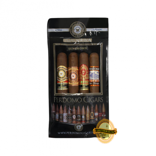 PERDOMO ASSORTED SUN GROWN 4 CIGARS SAMPLER