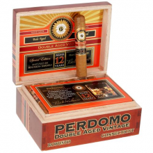 PERDOMO DOUBLE AGED 12 YEAR VINTAGE CONNECTICUT ROBUSTO BOX OF 24