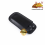 Retro Toro 2 Finger Leather Cigar Case - Black