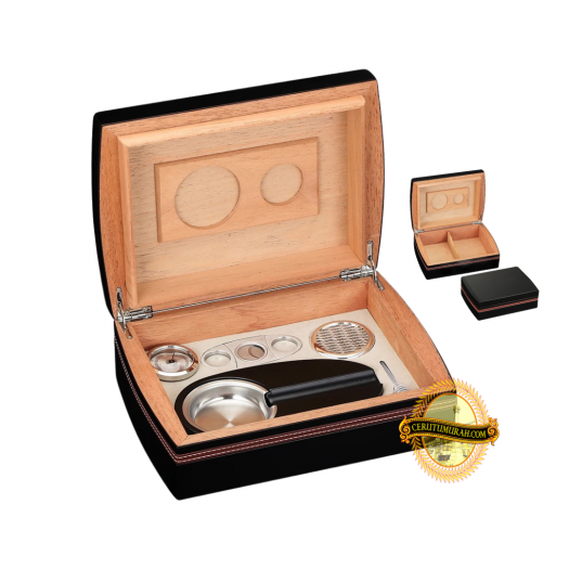 THE GENTLEMENT GIFT SET HUMIDOR