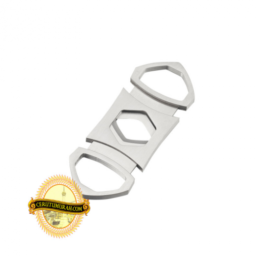 THE HEX STAINLESS STEEL CIGAR CUTTER 56